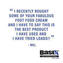 Load image into Gallery viewer, Basix Skin Defence Foot Food - For Dry Feet &amp; Cracked Heels - 50ml