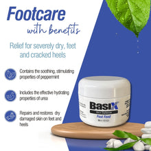 Load image into Gallery viewer, Basix Skin Defence Foot Food - For Dry Feet &amp; Cracked Heels - 50ml